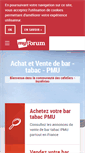 Mobile Screenshot of bar-tabac-pmu.fr
