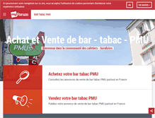 Tablet Screenshot of bar-tabac-pmu.fr